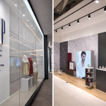 Small retail store commercial lighting project with track lights and no MOQ supply