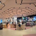 Fast delivery commercial lighting installation in shopping mall project