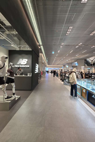 shopping mall commercial lighting project LED lighting system for retail environment