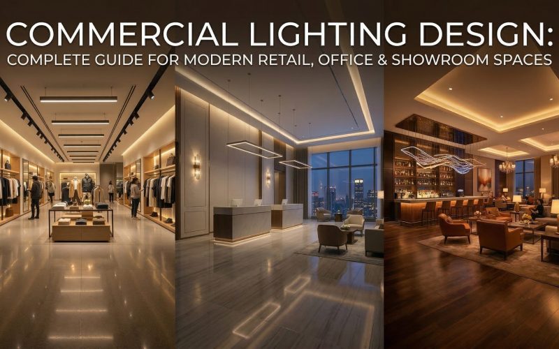 Commercial Lighting Design Guide for Retail, Office & Showroom Projects (2026)
