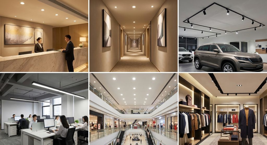 downlight Lighting Application Scenarios