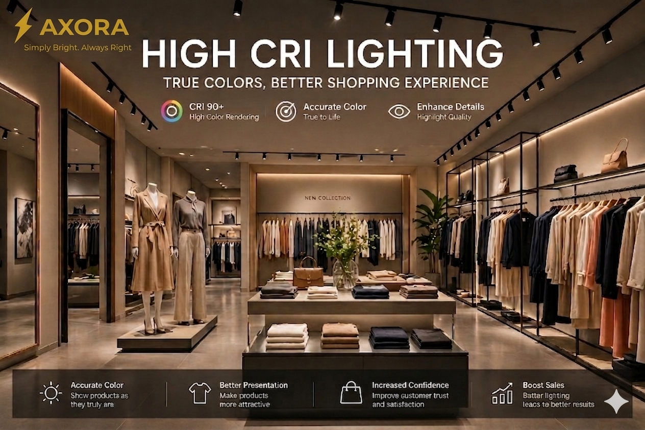What CRI Should You Use for Showroom and Retail Lighting?