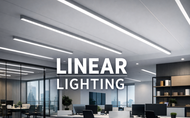 What is Linear Lighting? Applications for Office and Commercial Spaces