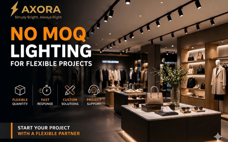 Commercial Lighting Supplier with No MOQ: A Flexible Solution for Projects