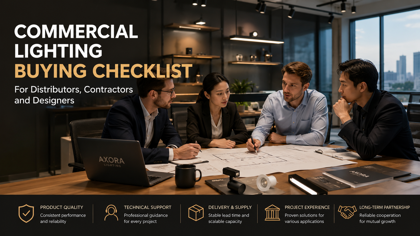 Commercial Lighting Buying Checklist for Distributors, Contractors and Designers