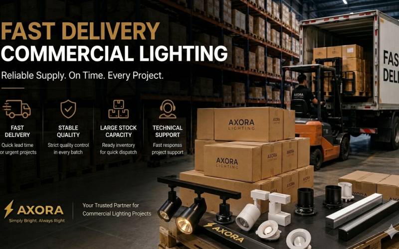 Fast Delivery Commercial Lighting: What Buyers Should Check Before Ordering