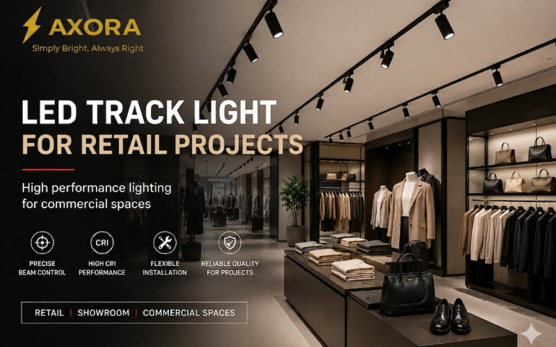 LED Track Light Manufacturer for Retail & Commercial Projects