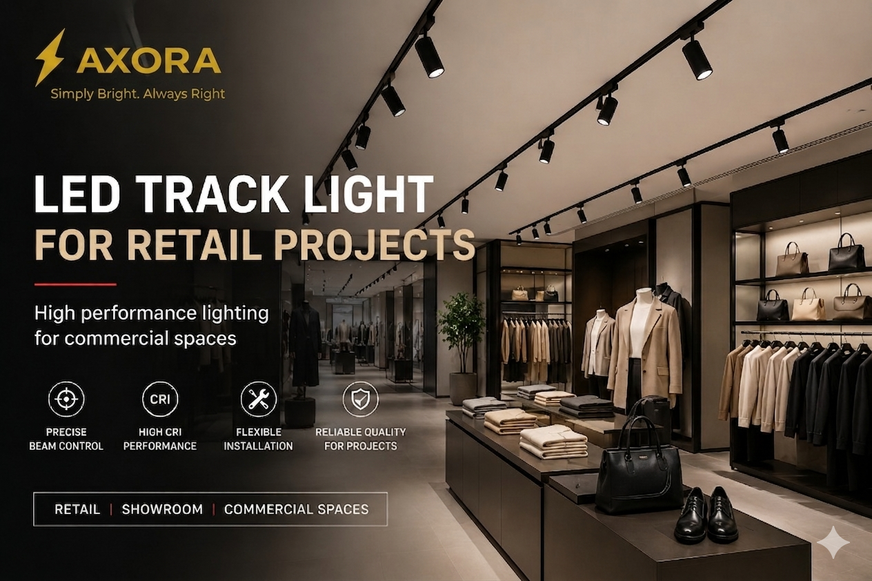 LED Track Light Manufacturer for Retail & Commercial Projects