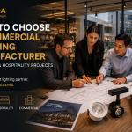 Commercial lighting manufacturer supporting retail hospitality and architectural lighting projects