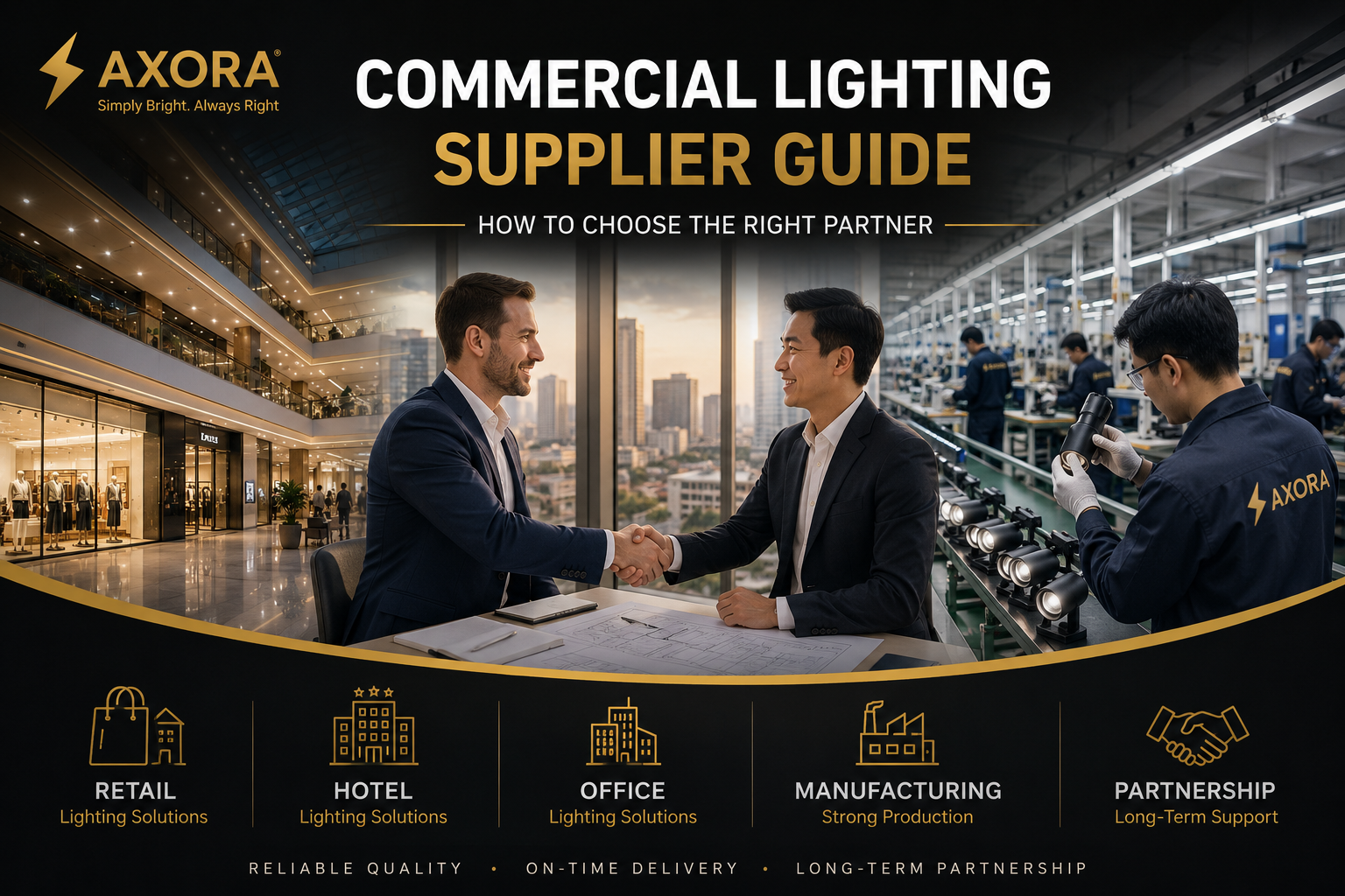 How to Choose the Right Commercial Lighting Supplier for Your Next Project