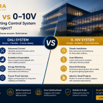 Comparison between DALI and 0-10V dimming systems for commercial lighting projects