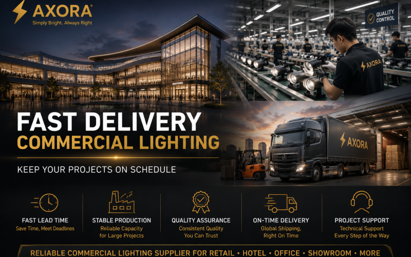 Fast Delivery Commercial Lighting: What Buyers Should Check Before Ordering