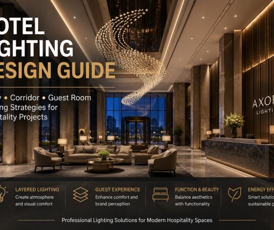 Hotel Lighting Design Guide: Lobby, Corridor and Guest Room Lighting