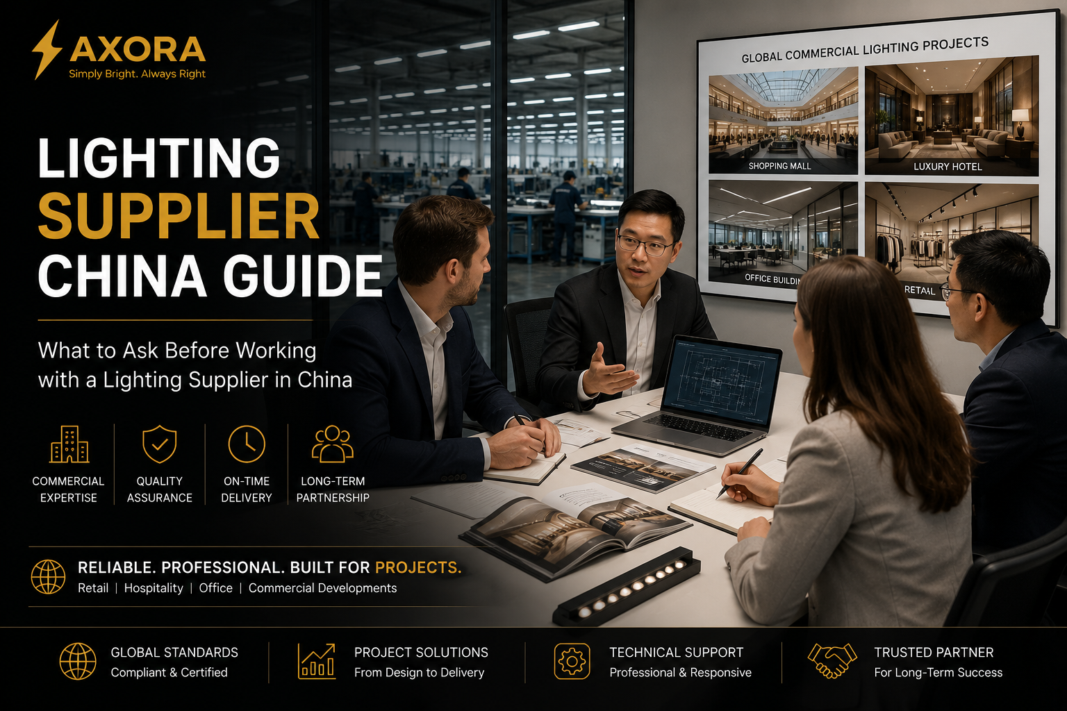 What to Ask Before Working with a Lighting Supplier in China