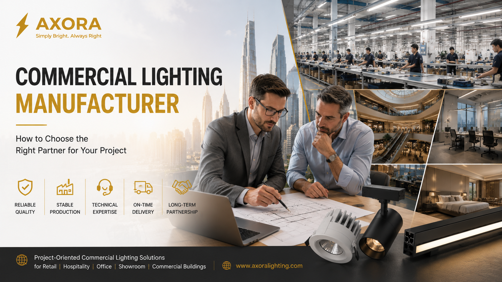 How to Evaluate a Commercial Lighting Manufacturer Before Starting Your Project