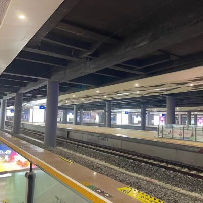 Commercial station lighting project